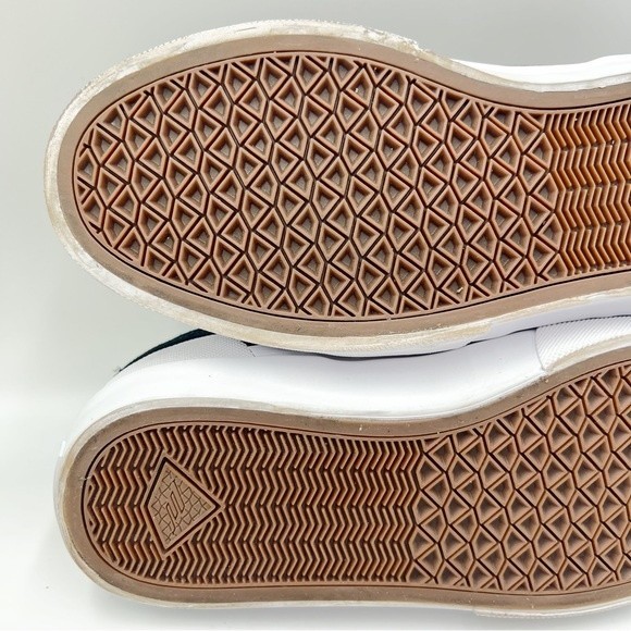 Emerica Pillar Black Suede Leather Mid Skate Shoes Sneakers Womens‎ 8 Mens 6.5 - Picture 8 of 10